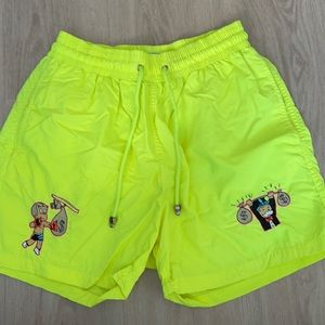 LES CANEBIERS MENS SWIM TRUNKS MONOPOLY